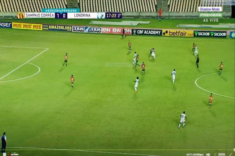 Sampaio Corrêa vence Londrina por 1 a 0 e assume a 3ª posição na classificação geral da Série B do Brasileirão