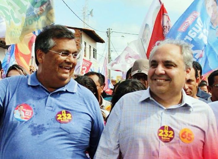 Flávio Dino comemorou escolha de Marcelo Tavares em investigação no TCE-MA sobre irregularidades em hospital de campanha contra Covid-19