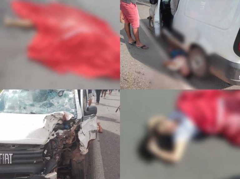 Santa Luzia do Paruá – Grave acidente às margens da BR-316 resulta na morte de dois jovens e uma criança