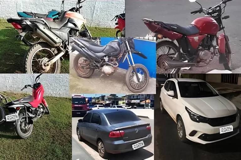 Nas últimas 24 horas, 06 veículos de origem ilícita foram recuperados pela Polícia Militar na região Alto Turi